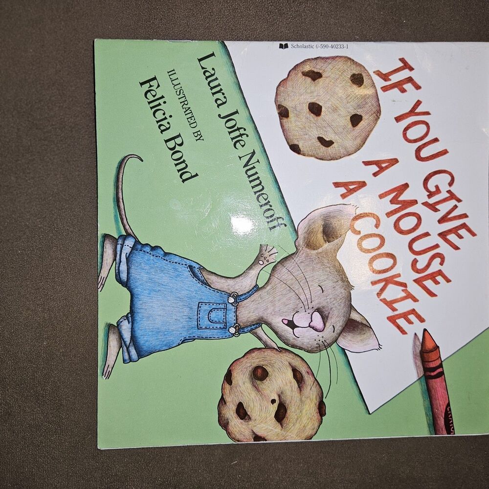 If You Give a Mouse‎ a Cookie - Library Binding By Numeroff, Laura Joffe - GOOD